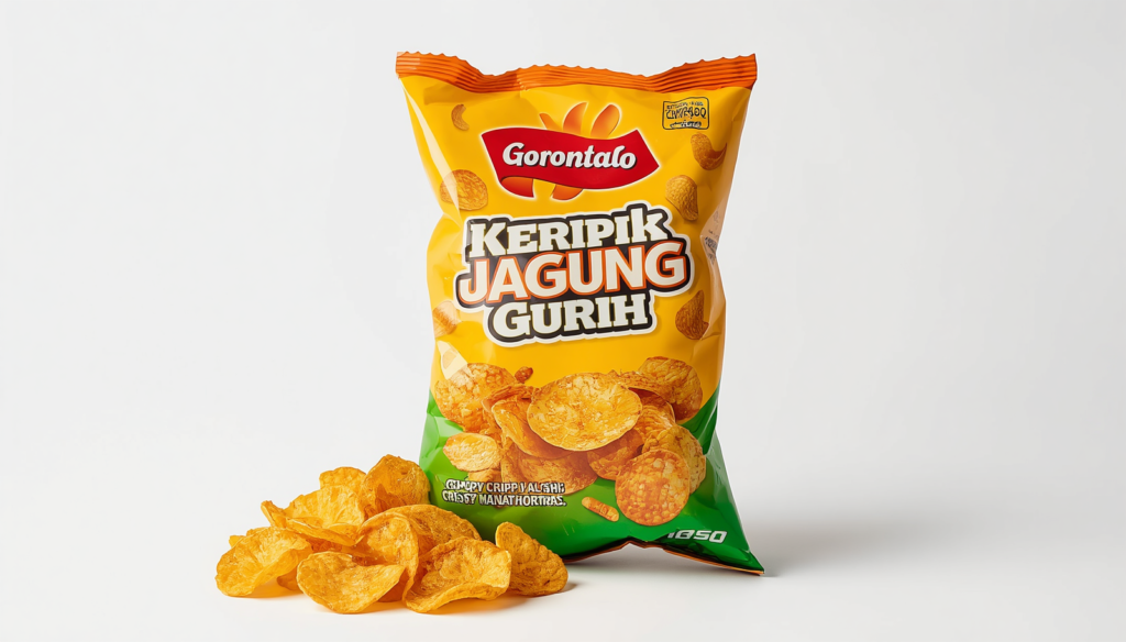 SIAP keripik jagung gurih (kemasan besar)